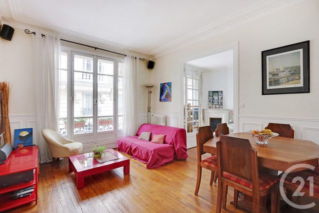 Appartement F3 à vendre - 3 pièces - 59.08 m2 - PARIS - 75018 - ILE-DE-FRANCE - Century 21 Montparnasse Pasteur